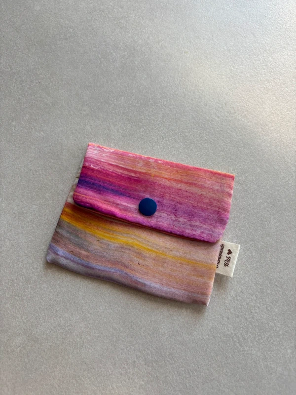 Petite pochette pour cartes / porte-monnaie