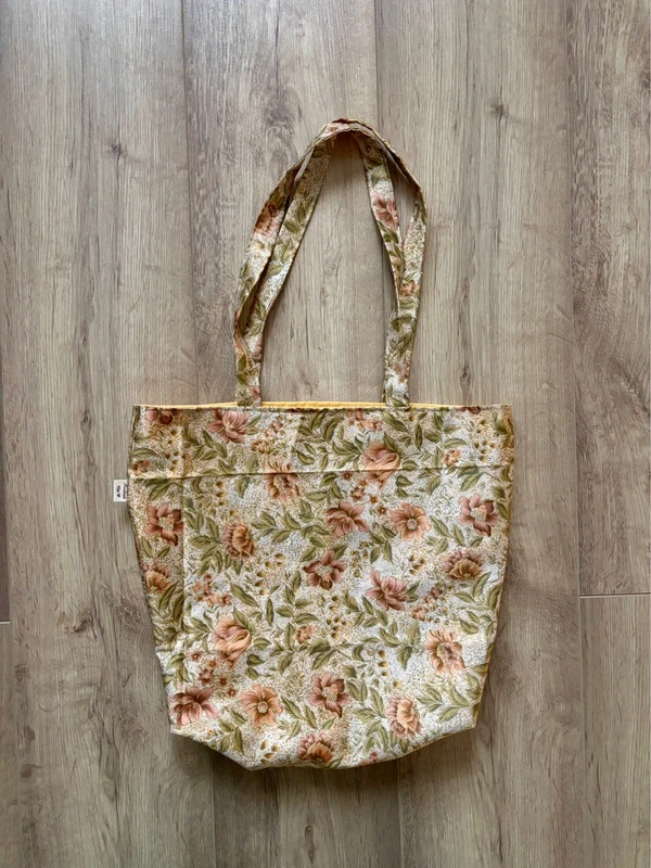 Tote bag doublé avec fond