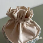 Pochon rond en tissu - Miniature 2