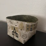 Panier de rangement en tissu - Miniature 1