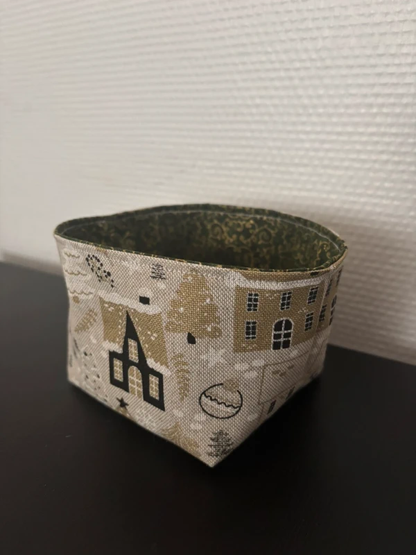 Panier de rangement en tissu