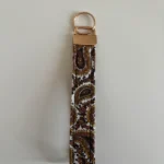 Porte-clés dragonne en tissu - Miniature 2