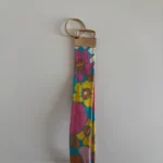 Porte-clés dragonne en tissu - Miniature 2