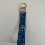 Porte-clés dragonne en tissu - Miniature 2