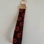 Porte-clés dragonne en tissu - Miniature 1