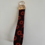 Porte-clés dragonne en tissu - Miniature 4