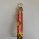 Porte-clés dragonne en tissu - Miniature 2